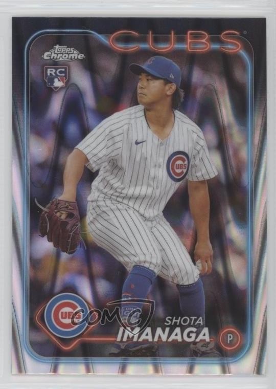 2024 Topps Chrome RayWave Refractor Shota Imanaga #121 1dv4