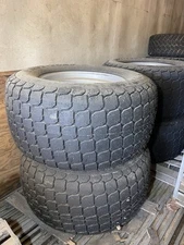 Set Of Two LSW570-648 Titan Soft Turf Tires  And Rims New Unused.