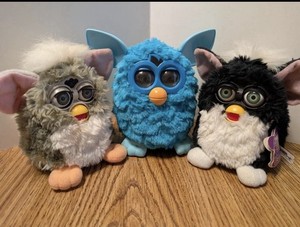 Furby lot of 3 1998 / 2012 See Pics!