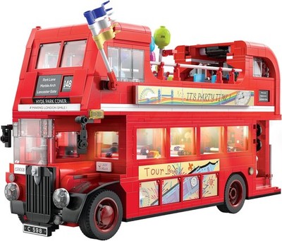 CaDA C59008 London Retro Tourbus Big Bus Company Legend Double Decker 1770+ pcs