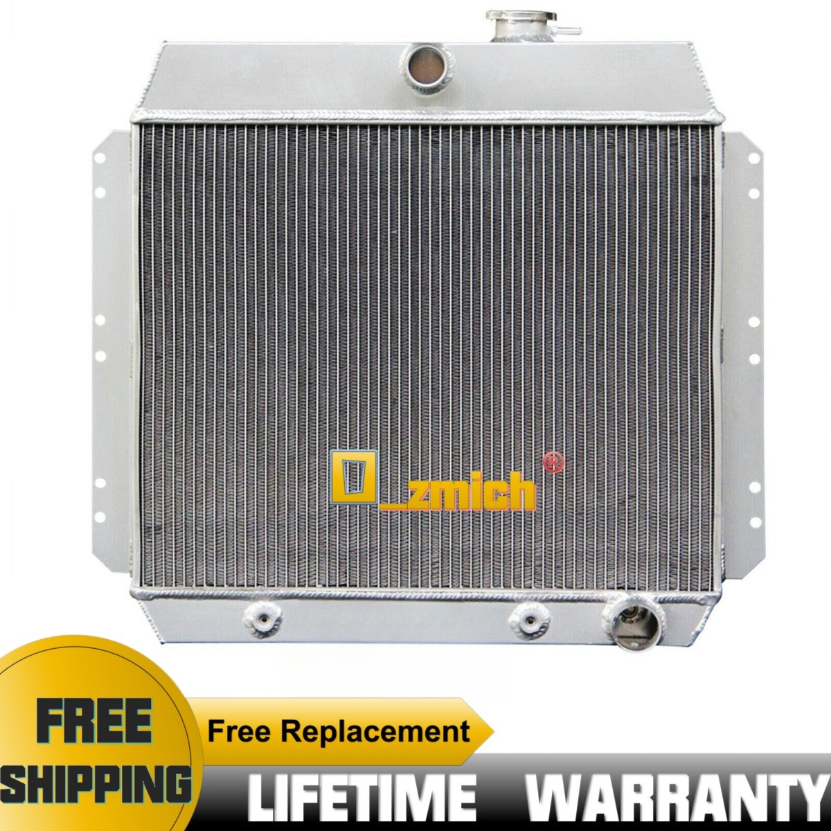 FILA Radiatore alluminio 3 file 62 mm per Chevrolet Styleline Deluxe Special V8 1949 1954 nuovo