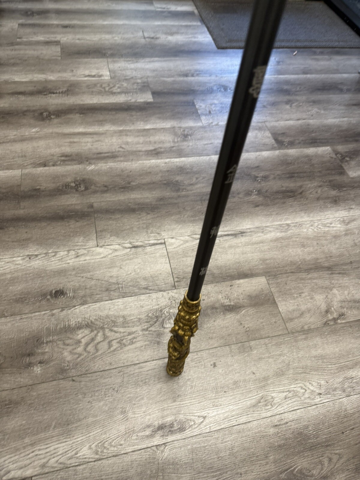 Monkey King Staff 53” Kungfu Gold Metal  Wushu Sticks 1:1