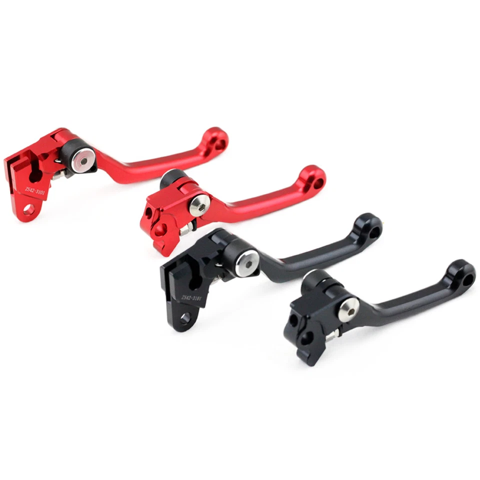 Palanca de embrague de freno pivotante para HONDA CR250R CR500R 92-03 CR80R CR85R 1998-2007 CR Foto 4 de 4