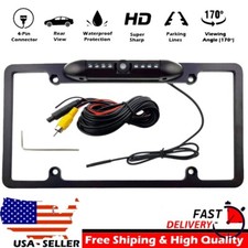 Backup Rearview Camera License Plate Frame for Pioneer AVH-201EX AVH201EX