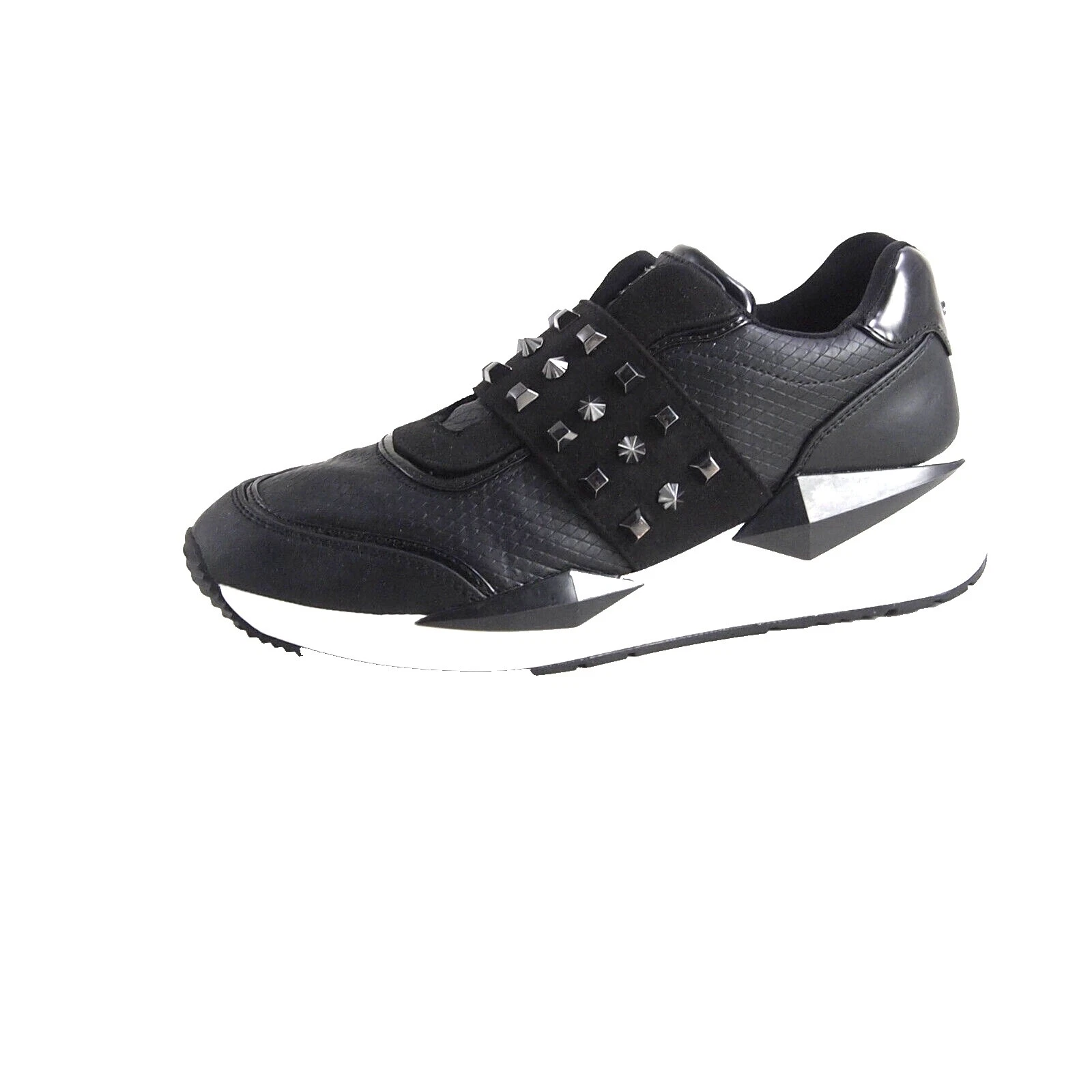 Zapatos Atléticos GUESS Cuero Negro para Mujeres