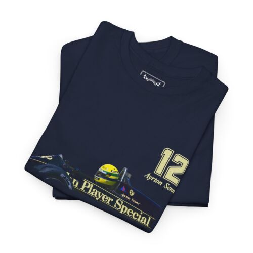 Camiseta Ayrton Senna Formula Racing Lotus JPS Diseño Librea Camiseta F1 Carrera Fan Regalo - Imagen 52 de 61