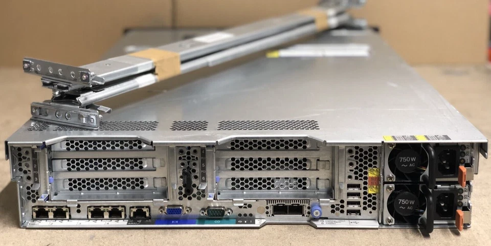 IBM System X3650-M4 2x E5-2670v2 64GB 4x 200GB 6G SAS SSD Rack Server - Image 2 of 2