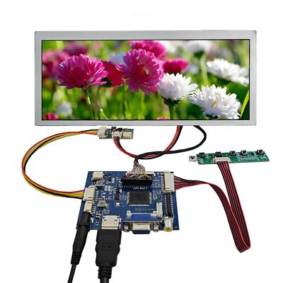 10.3'' 1920X720 FHD 850 nits IPS WLED LCD Screen 50pins,HD VGA AV LVDs WLED Board