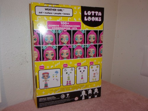 BRAND NEW LOTTA LOOKS WEATHER GIRL 8" DOLL..by MATTEL....2019 - Picture 3 of 5