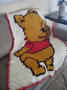 crochet winnie the pooh blanket