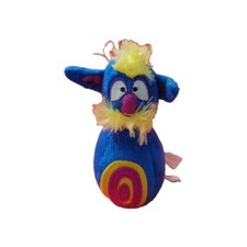 MELISSA  DOUG SHEMP Monster Bowling Replacement Pin Plush Stuffed Blue Yellow