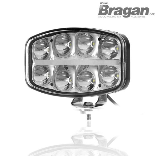 Roof Bar + LED Spots + LEDs To Fit Vauxhall Opel Movano 2010-2021 Front Van Tube - Picture 3 of 7