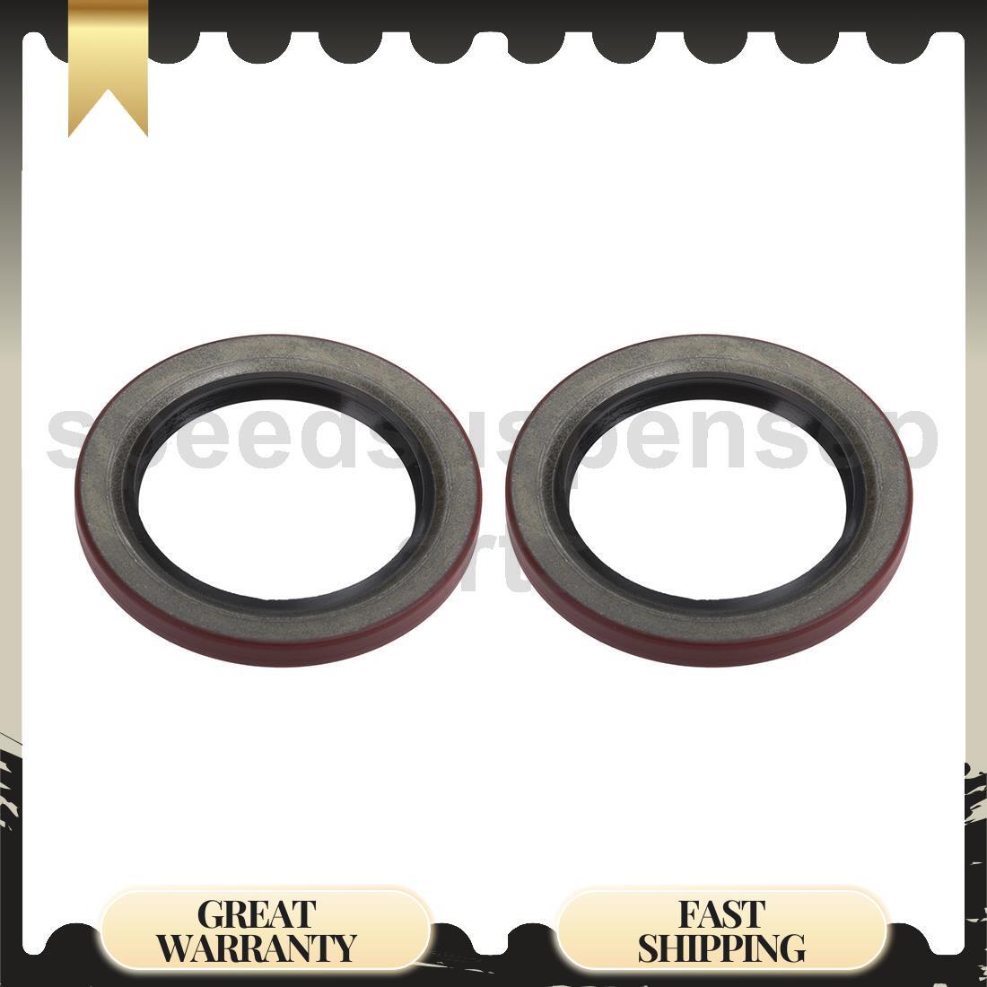 2 Front Inner Wheel Seal Fits Chevrolet K30 7.4L 4.8L 6.6L 5.7L 6.2L