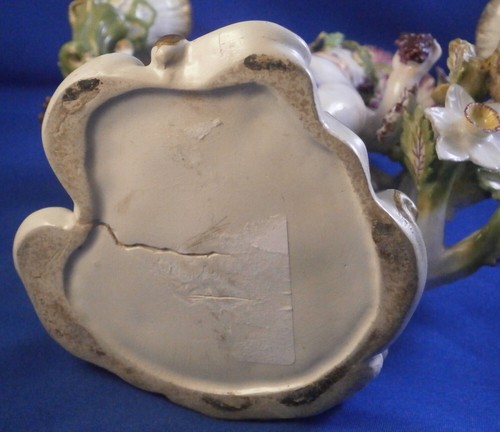 Antique 18tC Meissen Porcelain Figure Candle Holder Stick Porzellan Kerzenhalter - Picture 19 of 19