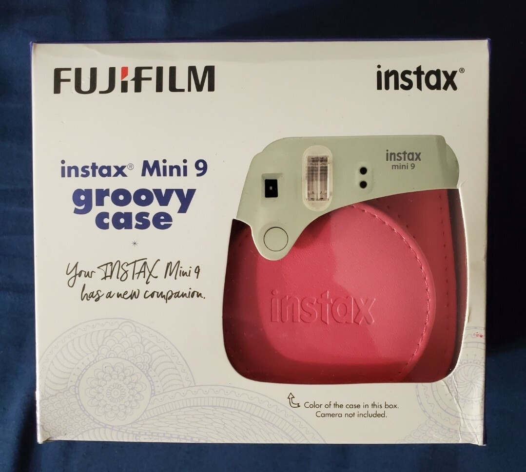 FujiFilm Instax Mini Groovy Camera Case Smokey White or Ice Blue