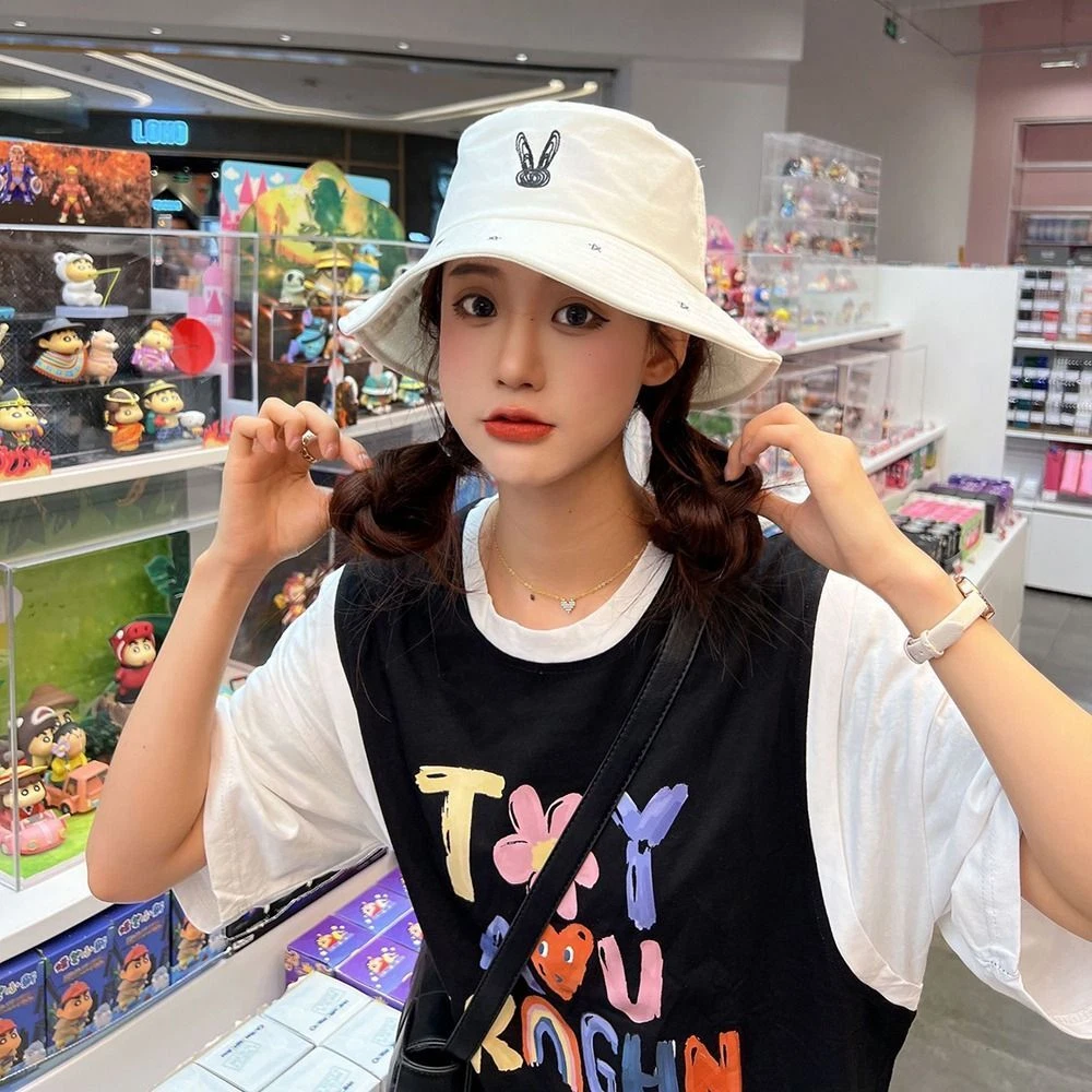 Solid color cheap bucket hats
