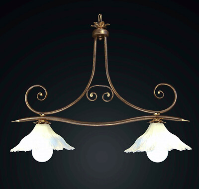 BGA 1732-b2 Classic 2 Light Wrought Iron Balance