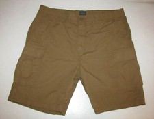 Mens Levi Strauss Cargo Shorts. Size 42 Brown. 9" Inseam.