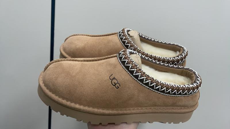 New !Women's 100% UGG Brand Tasman Chestnut Shoes Slippers Sandals Us HOT