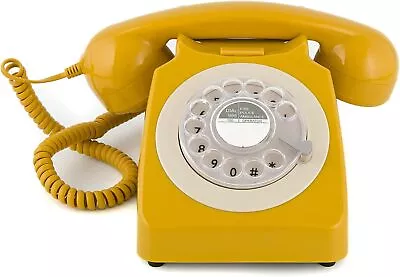Comprar Teléfono De Esfera Giratoria Retro Teléfono Fijo Con Cable GPO 746 - Varios Colores