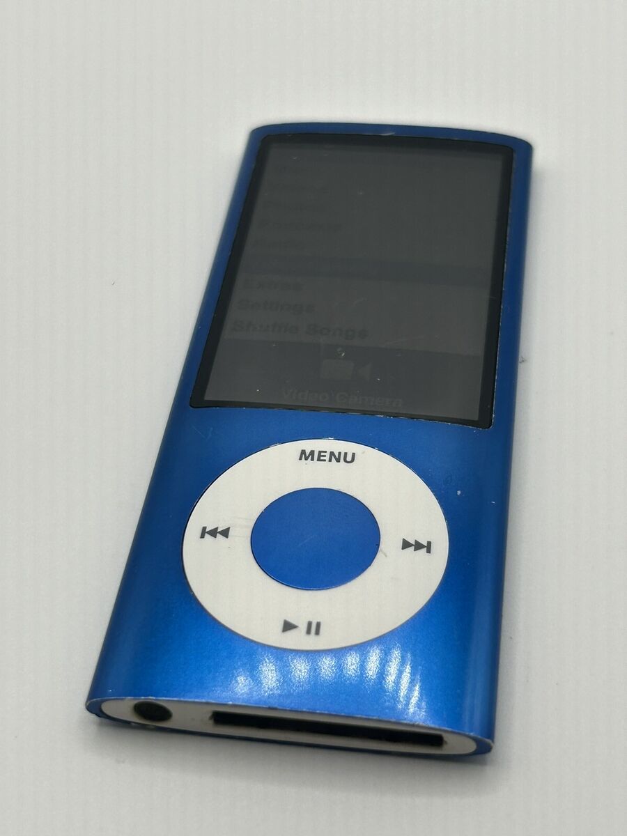 Apple iPod A1320 Nano 5th Gen Blue 64GB Tested | eBay Apple iPod A1320 Nano 5th Gen Blue 64GB Tested | eBay