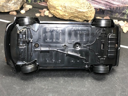 Imperfect 1:24 Diecast Bburago Italy BLACK & GOLD FIAT RITMO ABARTH No Box AS-IS - Picture 14 of 20
