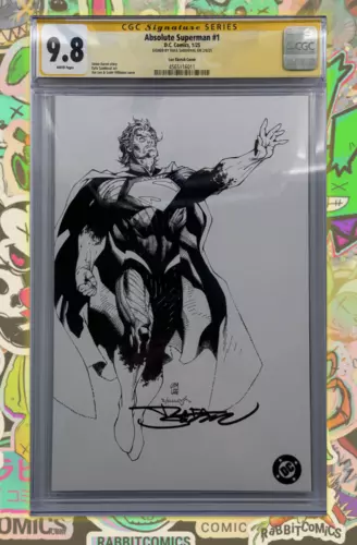 ABSOLUTE SUPERMAN #1 | 1:100 Ratio Variant | SIGNED BY RAFA SANDOVAL CGC SS 9.8