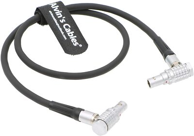 Teradek Bond ARRI Alexa Camera Power Cable 2 Pin Right Rngle Male to 2 Pin