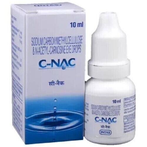 C-NAC Eye Drops Cataract N -Acetylcarnosine - 10ml ( Pack Of 2 ) - Picture 1 of 9