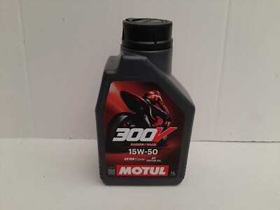 Motul 300 V 4T Factory Line SAE 15W-50 1 L syn Ester Rennsportöl 