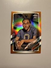 2021-22 Topps Chrome OTE Matt Bewley Orange Basketball Refractor RC SP /25