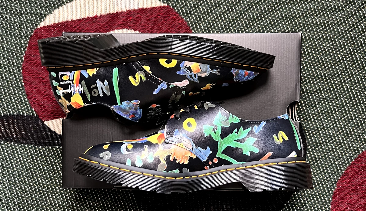 Supreme x Dr. Martens 1461 3-Eye Yohji Yamamoto Black 9 Brand New