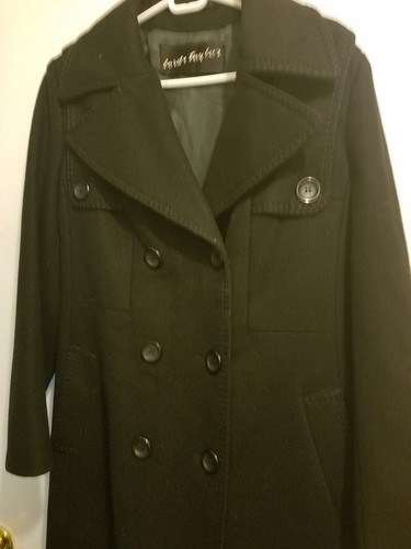 Femmes Trench 14 Taille pouces Noir Coat 43 Longueur Lord Taylor qwHC0Hp