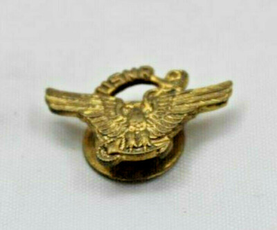WW2 US Naval Reserve Honorable Discharge Lapel Pin Sterling USNR cufflink?