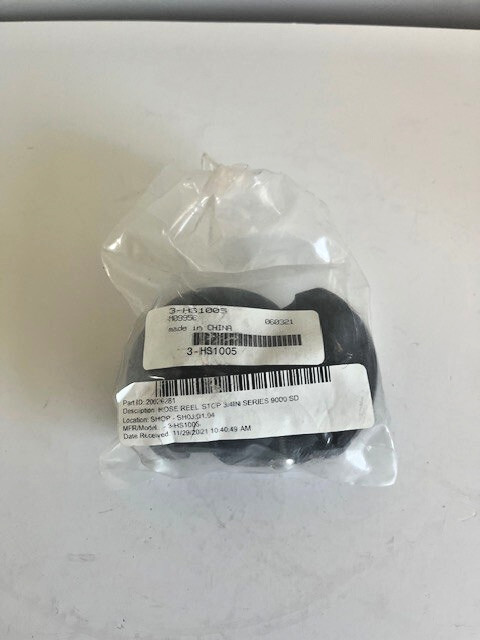 Reelcraft 3-HS1005 Hose Reel Stop Bumper Assembly Series 9000SD NEW