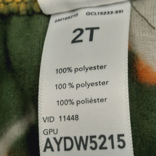 Carter's 2 teiliges Pyjama Set Langarm Hose Grün Grau Dinosaurier Neu 5K12 - Bild 5 von 9