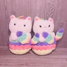 FAO SCHWARZ Meowmaid Plush Stuffed Animal Toy with LED Lights /Sound 12.5" plush