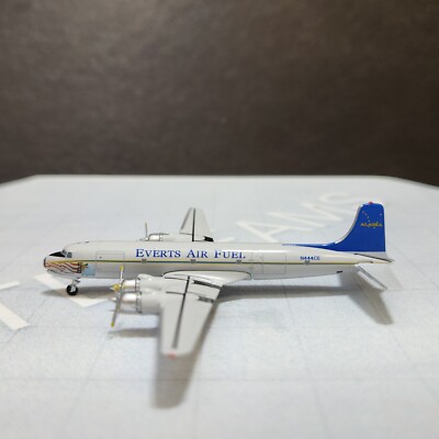 1/400 EVERTS AIR FUEL DOUGLAS DC-6 1990'S COLORS N444CE ''SPIRIT'' AEROCLASSICS