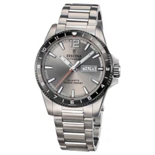 Festina mens watch new titanium