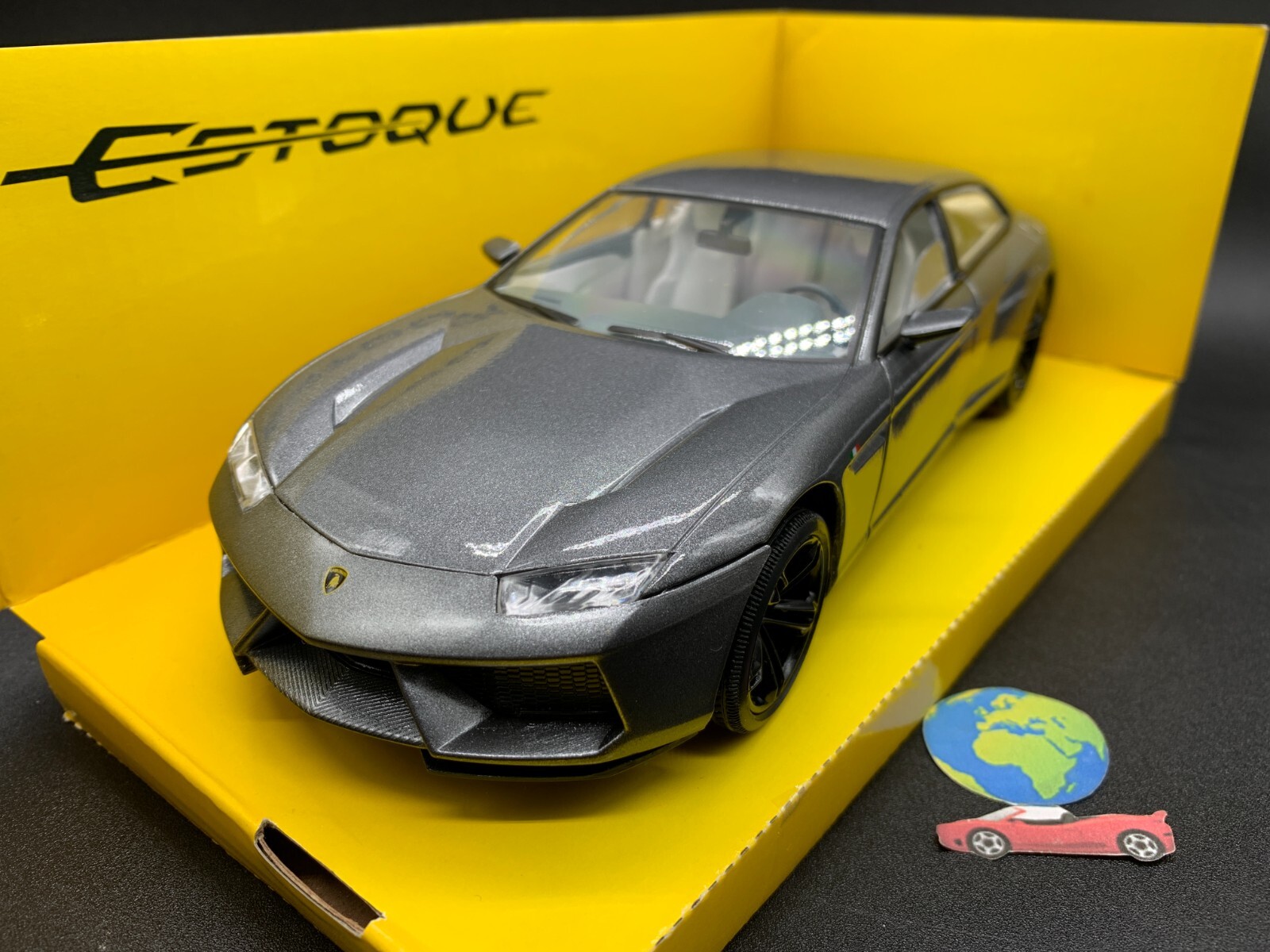 Mondo Motors Lamborghini Estoque ,modello scala 1:24-1:25, vintage (1722) foto 3