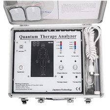 New 4 Languages Quantum Magnetic Resonance Body Health Analyzer Body Massager