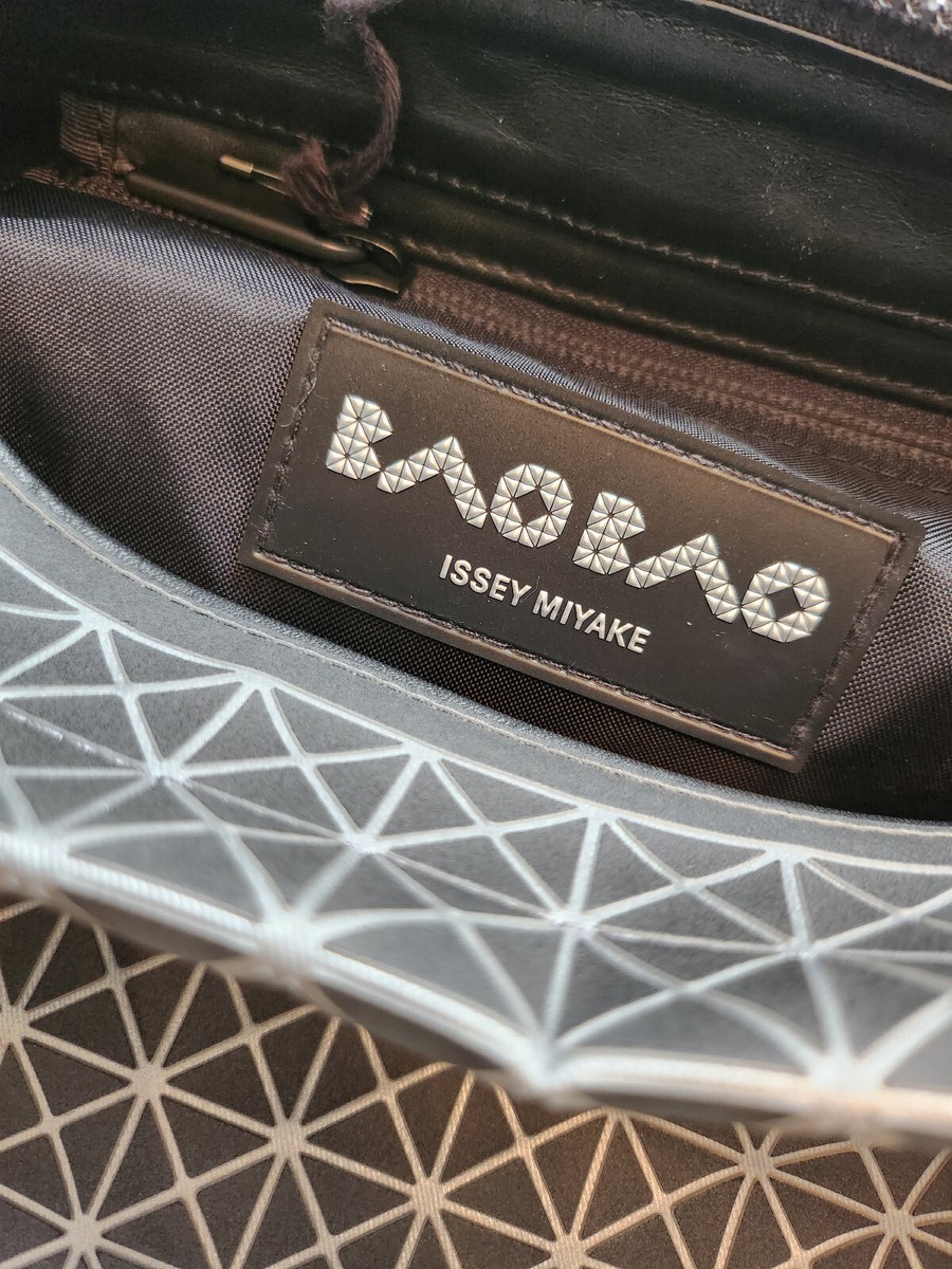 Bao Bao Issey Miyaki Saddle Bag - Gray | eBay Bao Bao Issey Miyaki Saddle Bag - Gray | eBay