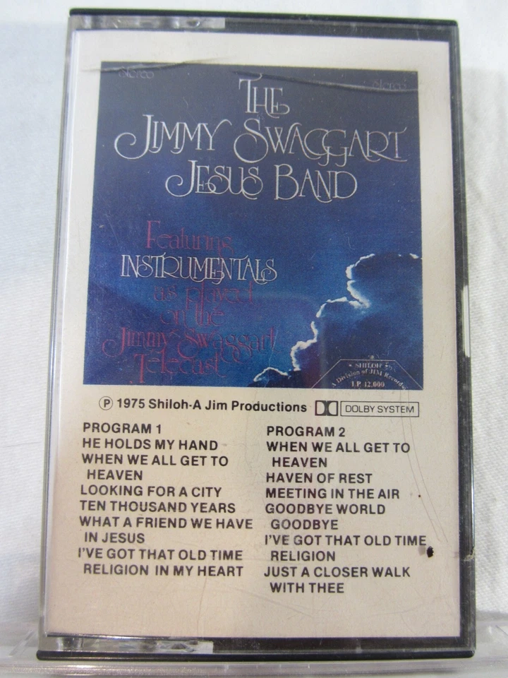 Cass - Jimmy Swaggart Jesus Band Instrumentals from Telecast & MOTHERS SONG - Image 2 of 4