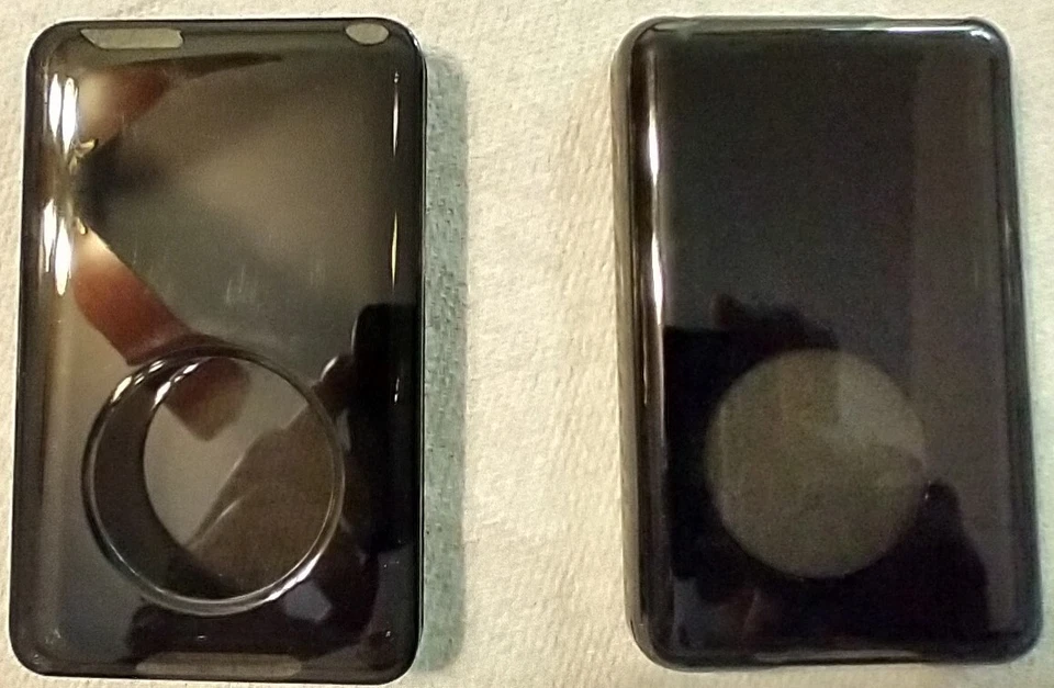 Funda de plástico transparente ahumado para Apple iPod Video Classic 6ta o 7ma generación Foto 3 de 3