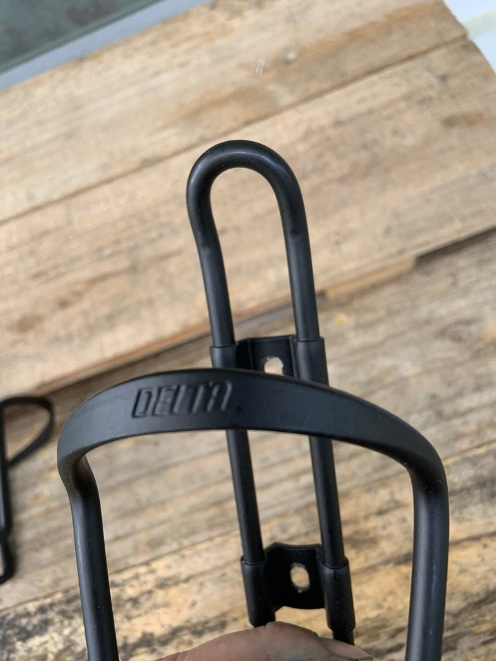 Black Delta Road Bike Water Bottle Cage- Alloy- Mountain Touring Tandem - Image 4 of 4