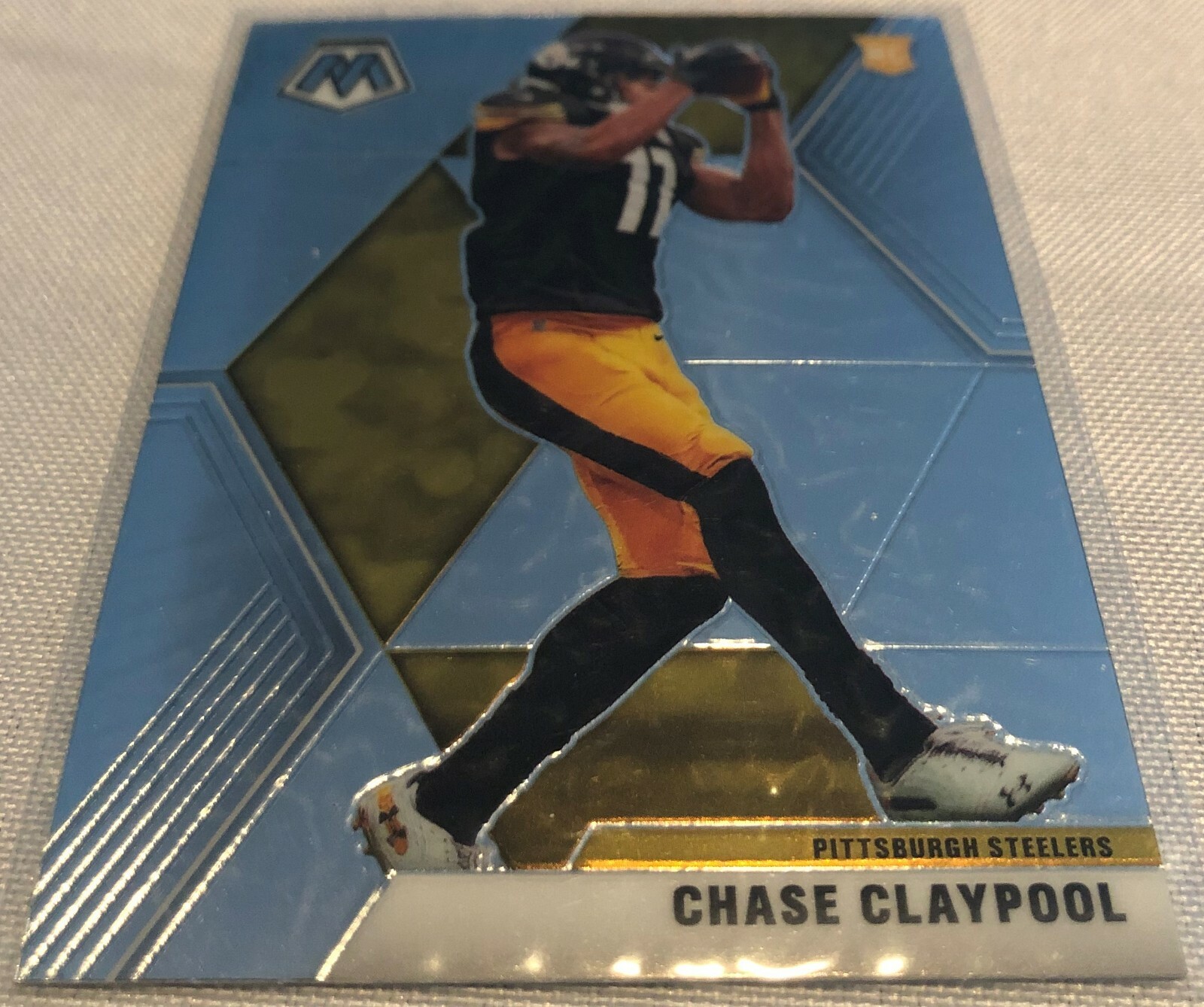 2020 Panini Mosaic Football Chase Claypool Pittsburgh Steelers rookie card #220