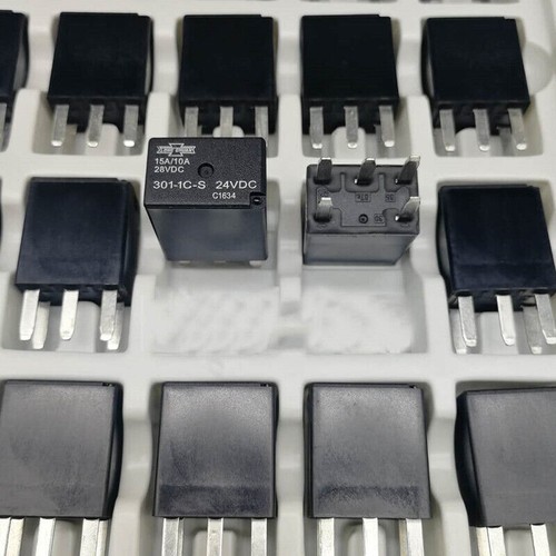 1PC 301 1C S D1 24VDC SongChuan Power Relay 15A/10A 28VDC 5Pins - Foto 5