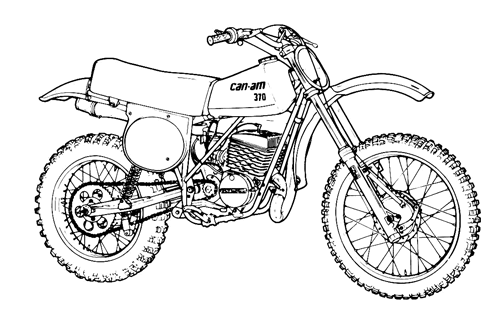 Can-Am 250 MX-4 Parts Guide AHRMA VMX CanAm Vintage Motocross MX - Bild 7 von 7