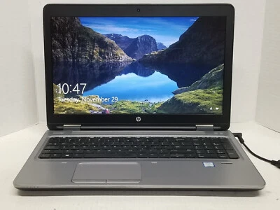HP ProBook 650 G3 Laptop 15.6" i5-7200U 2.50GHz 256GB 8GB RS232 USB-C Wifi W10 - image 1 of 4