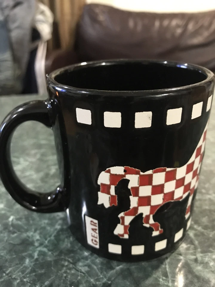 Caneca de café waechtersbach vintage 3D. Caneca com estampa Art Deco - B118 - Imagem 3 de 4